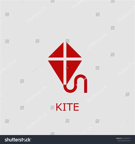 Professional Vector Kite Icon Kite Symbol Stock Vector Royalty Free