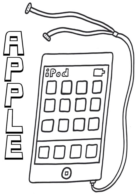 The guy with the iphone. iPhone coloring pages | Coloring pages to download and print