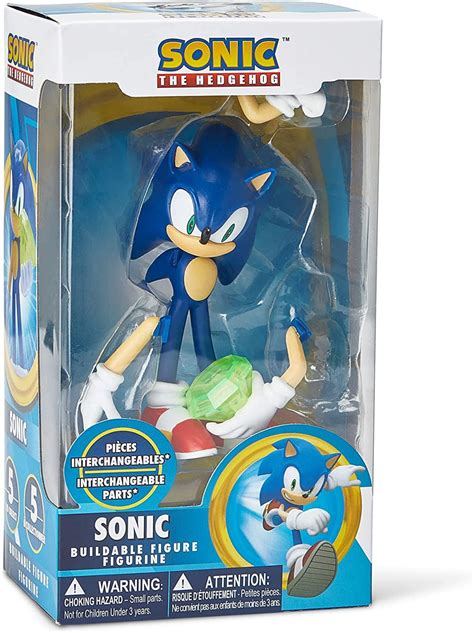 Sonic The Hedgehog Buildable Action Figures Sonic
