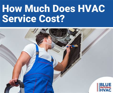 How Much Does Hvac Service Cost Blue National Hvac