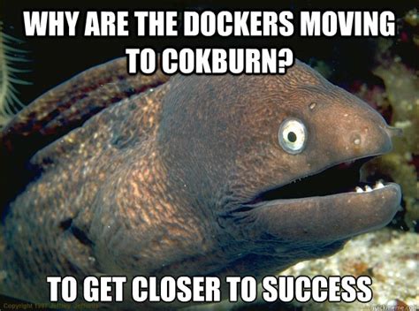 Why Are The Dockers Moving To Cokburn To Get Closer To Success Bad