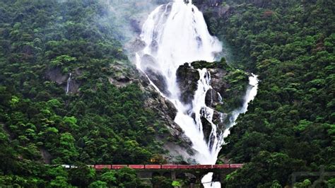 Dudhsagar Water Falls Goa Youtube