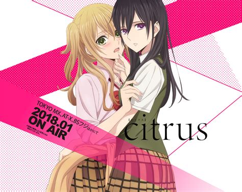 Yuri Anime Citrus Premieres January 6 Character Designs And Theme Songs