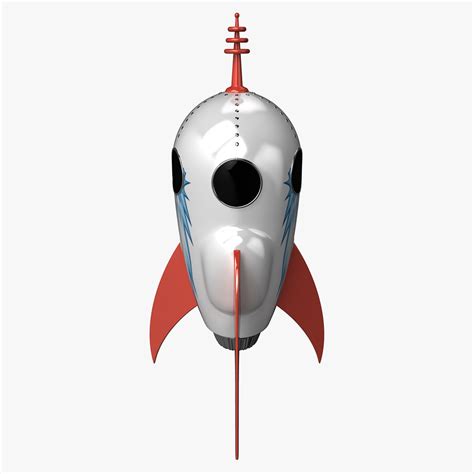 Rocket Ship 3d Model