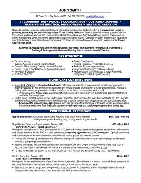 Resume for download format sales free manager. A professional resume template for a Project Coordinator ...