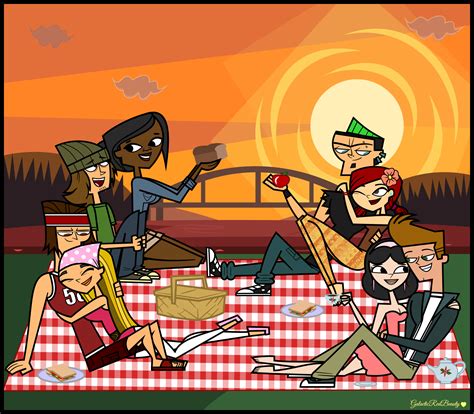 Total Drama- Couples Picnic Time! by Galactic-Red-Beauty on DeviantArt