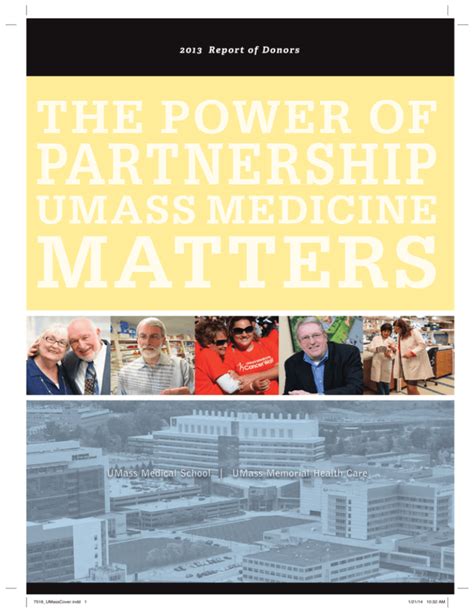 Umass Medicine University Of Massachusetts Medical School