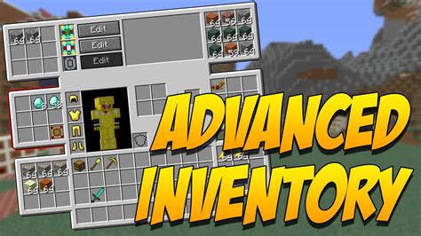 Advanced Inventory Mod 11221112 New Efficient Inventory System