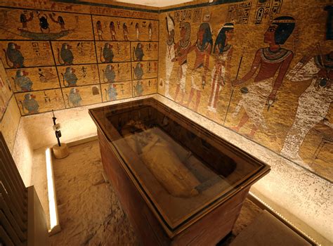 En Images Réouverture Du Tombeau Du Pharaon égyptien Toutânkhamon