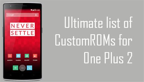 Roms Best Custom Roms For Oneplus One Oreo Roms