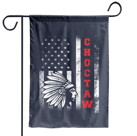 Choctaw Flag Us Usa Native American Indian T Garden Flags
