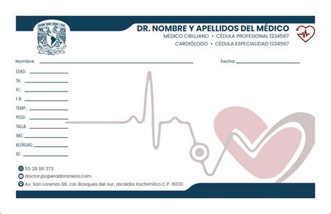 500 Recetario Médico ½ Carta Bond Diseño Personalizado Envío Gratis