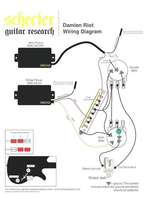 Single volume, volume tone, volume tone tone. Emg 81 85 Wiring Diagram Les Paul | schematic and wiring ...