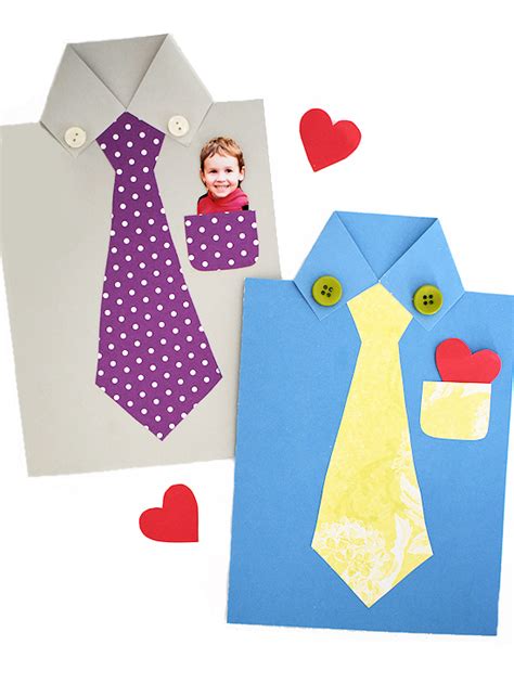 How To Make A Father S Day Shirt Card Template Included Artofit