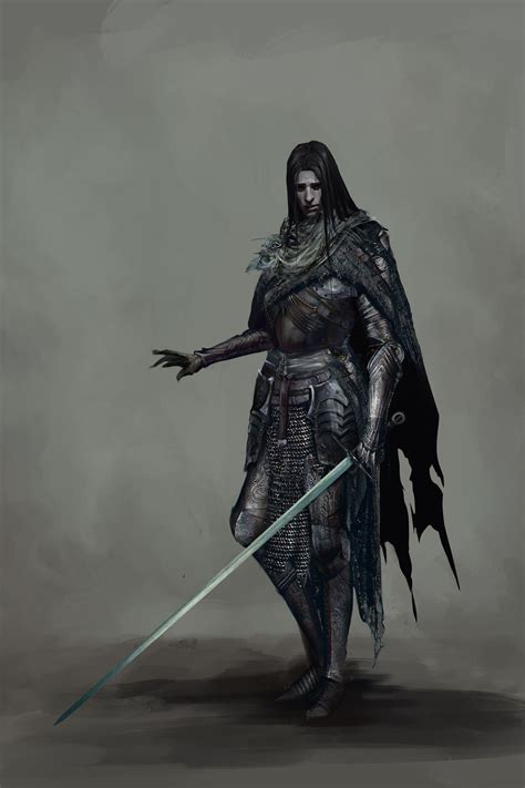 Harenek The Cursed Knight Dai Nguyen Shadar Kai Fantasy Warrior