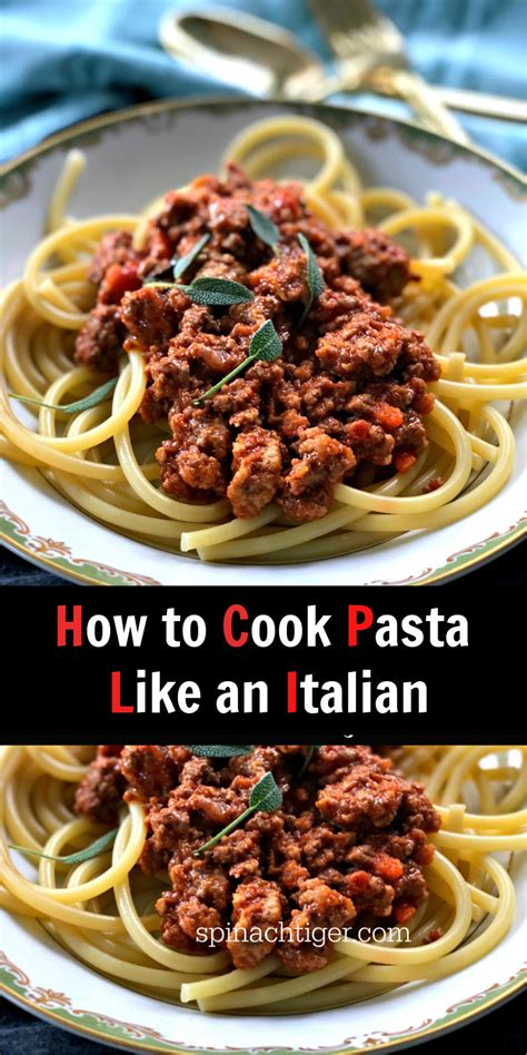 How To Cook Pasta Al Dente Like A True Italian