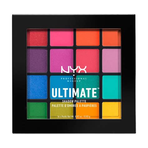 Fard Paupi Res Ultimate Shadow Palette Brights De Nyx Professional