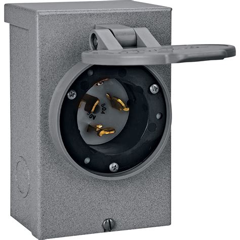 Reliance Raintight Generator Power Inlet Box — 50 Amp Model Pb50