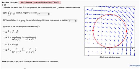 Solved: Consider The Vector Field F In The Figure And The ... | Chegg.com