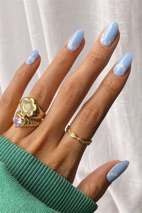 Light Blue Nails That Are Too Cute Not To Try Thefab S Pastel