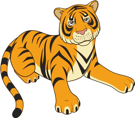Tiger Black Cartoon Illustration Panther Free Clipart De Que Color Es