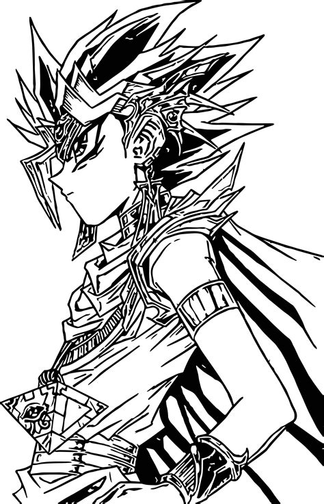 Yugi Coloring Pages Coloring Pages
