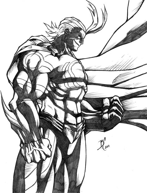 All Might Boku No Hero Academia By Bendcruz On Deviantart