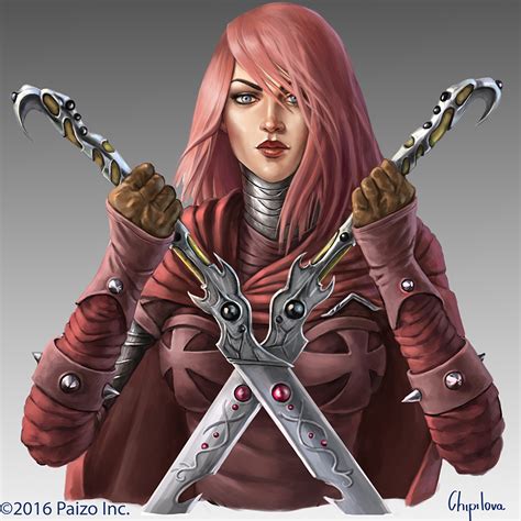Cinnabar By Krewi On Deviantart Character Portraits Warrior Woman Pathfinder Character