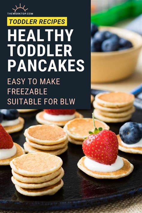 More breakfast ideas with dosa kids love colors, so make the food as colorful as possible. Healthy and Easy Pancakes for Toddlers | Recipe | Healthy toddler meals, Breakfast for kids ...