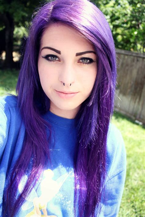 Colorful Hair Hair Styles Colored Hair Tumblr Long Purple Hair