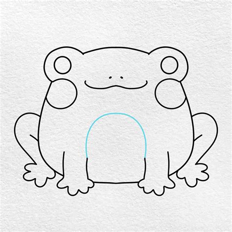 How To Draw A Cartoon Frog Helloartsy