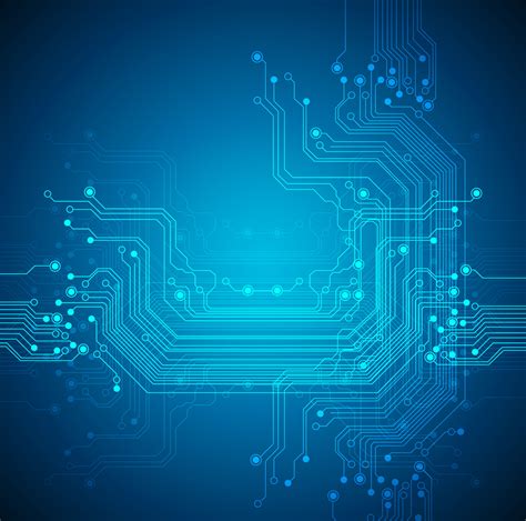 Blue Circuit Board Blue Circuit Board Background Image For Free Download