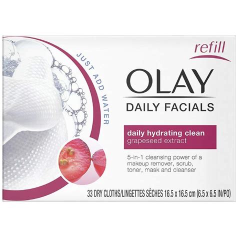Buy Oil Of Olay Daily Facials Normal And Dry Refill 33 Ct Online At Low