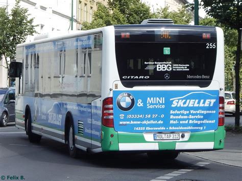 Mercedes Citaro Ii Der Barnimer Busgesellschaft In Eberswalde Am