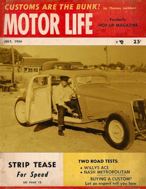 Car Magazine Metropolitan Magazines Thomas Movie Posters Life