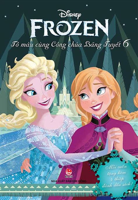 Frozen Tô Màu Cùng Công Chúa Băng Tuyết Quyển 6 Tác Giả Disney