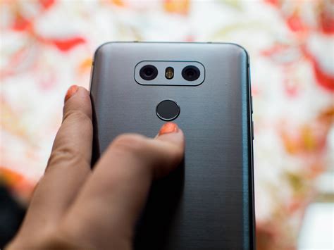 How To Set Up The Fingerprint Sensor On The Lg G6 Android Central