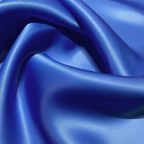 Tissu Triple Organza De Soie Bleu — Tissus En Ligne