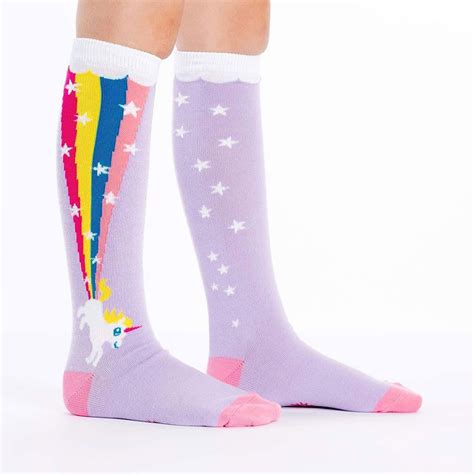 Sock It To Me Rainbow Blast Youth Knee Socks Multi In Knee Socks Socks High Socks