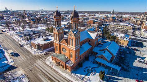 Green bay, city, seat (1854) of brown county, eastern wisconsin, u.s. Saint Francis Xavier Cathedral (Green Bay, Wisconsin ...