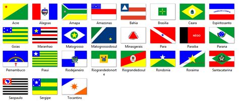 Bandeiras Dos Estados Brasileiros Obrigado Por Compartilhar Esta