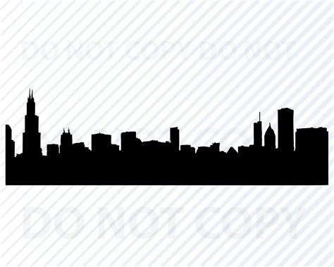 Chicago Clipart  Skyline