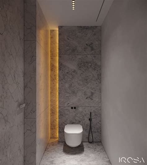 Brutal Apartment On Behance Small Toilet Design Toilet Design