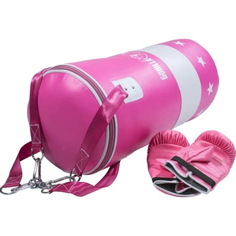 Boxsack Set Mit Handschuhen Pink Kaufen Bei Gorilla Sports