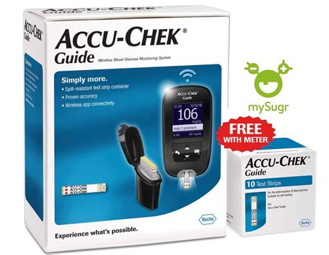 Buy Accu Chek Guide Wireless Blood Glucose Monitoring System With