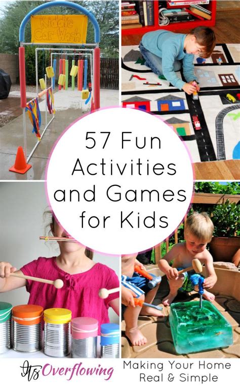 57 Free Fun Activities And Games For Kids That Makes Them Happy • Its