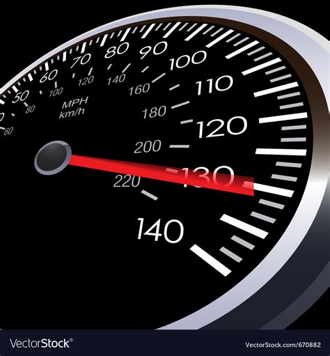 Speedometer Royalty Free Vector Image Vectorstock