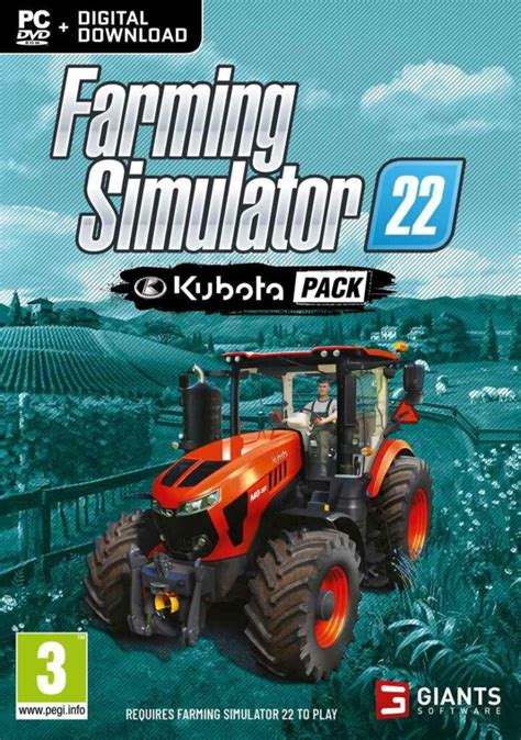 Farming Simulator 22 Kubota Pack Pc Klucz Steam Games2you