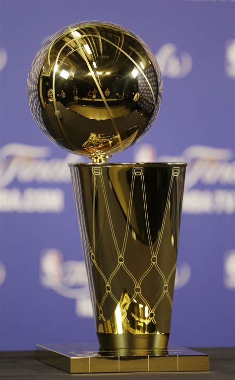 Nba Championship Trophy Redesigned 9 Larry Obrien Trophy Photos