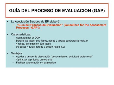 Ppt El Proceso De Evaluacion Psicologica Powerpoint Presentation Id